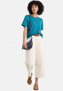 Базовая футболка COPSELAND Seasalt Cornwall, цвет Teal  Dark Briney