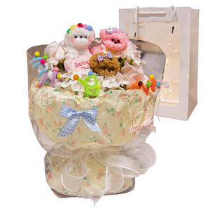 Плюшевая игрушка Happy Fish, желтый