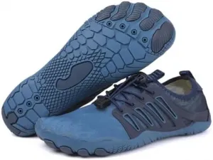 Защитная обувь, Защитная обувь босиком, Женская обувь босиком, Защитная обувь с медью, Skin Pro с медью - Универсальная защитная обувь босиком для женщин и мужчин LELISKA, синий