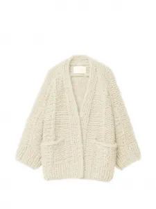 Кардиган Junia с косами Iris Von Arnim, бежевый
