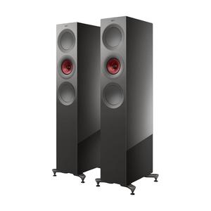 Напольная акустика KEF R7 Meta, 2 шт, титановый блеск
