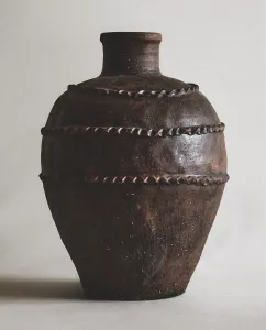 Ваза Zara Home Large Terracotta, коричневый