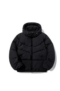Куртка Verdnt Cut Block Quilted Hooded Padding, черный