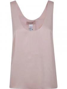 TWINSET атласная блузка, розовый