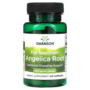 Корень дудника Swanson Full Spectrum Angelica Root 400 мг