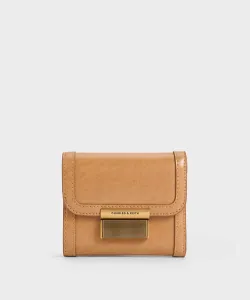 Кошелек Шарлотты Charles & Keith, цвет Toffee