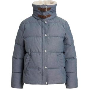 Пуховик женский Polo Ralph Lauren, темно-синий