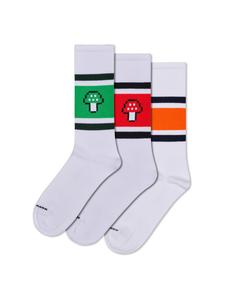 Носки Happy Socks 3-Pack Mushroom, Mixed Colors
