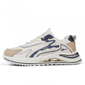 Износостойкие дышащие легкие мужские кеды Low Top WARRIOR, бежевый