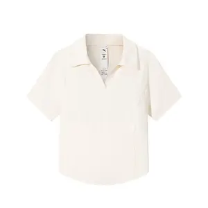 Футболка поло для разнообразных тренировок женская corn ANTA, белый