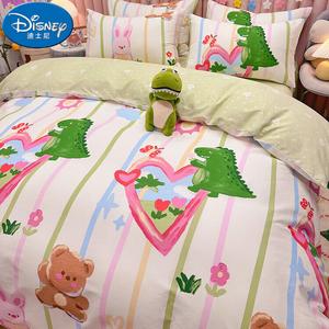 Disney Комплект постельного белья 3 предмета, 120x200 см, простыня, пододеяльник, наволочка