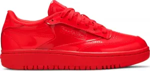 Кроссовки cardi b x wmns club c double 'instinct red' Reebok, красный