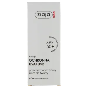 Ziaja med Med. крем для лица против морщин SPF50+, 50 мл