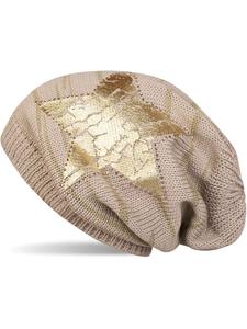 Кепка styleBREAKER, цвет beige/gold