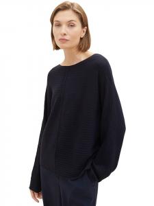 Tom Tailor Темно-синий свитер