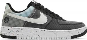 Кроссовки Nike Air Force 1 Crater 'Move To Zero - Black White', черный