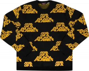 Свитер Supreme x Undercover x Public Enemy Sweater 'Black', черный