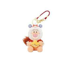 Ключница-подвеска плюшевая Winnie The Pooh And Friends Tigger, 12 см, x LAND 2026 Spring Festival Disney, tigger plush toy charm