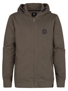 Худи с капюшоном на молнии Petrol Industries, Chocolate