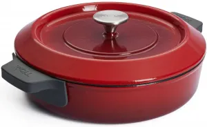 Кастрюля для запекания Woll Iron, красный