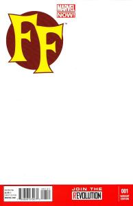 FF (Issue #1 -Blank Cover Variant) (Marvel)