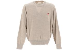 Парижский свитер с вышитым логотипом Ami De Coeur AMIPARIS, белый