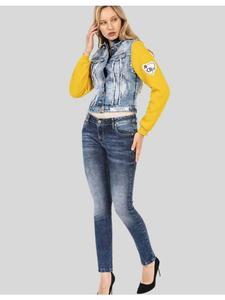 Джинсовая куртка Cipo & Baxx, синий