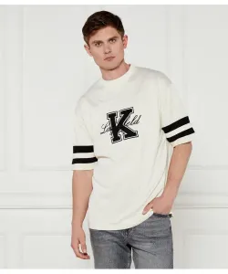 Футболка Loose fit Karl Lagerfeld, бежевый