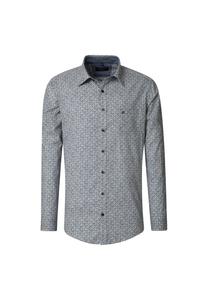 Рубашка для отдыха с принтом свободного покроя Casamoda, синий