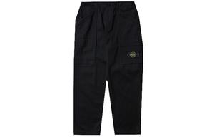STONE ISLAND Мужские брюки-карго, цвет Black