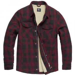 Рубашка Vintage Industries Heavyweight Sherpa, красный
