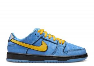 Кроссовки Nike The Powerpuff Girls X Dunk Low Pro Sb Qs Ps 'Bubbles', синий