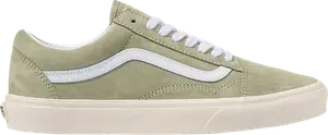 Кроссовки Vans Old Skool Pig Suede - Moss Grey, серый