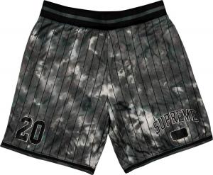 Шорты Supreme Dyed Basketball Short 'Black', черный