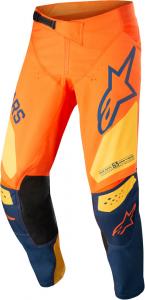 Штаны для мотокросса Alpinestars Techstar Factory Classic, оранжевый/синий