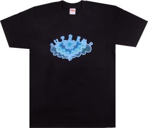 Футболка Supreme Cloud Tee 'Black', черный