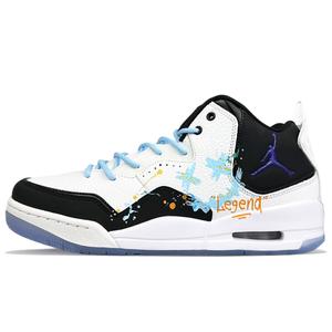 Баскетбольные кроссовки Courtside 23 Vintage, унисекс, средний верх, черный/синий Jordan