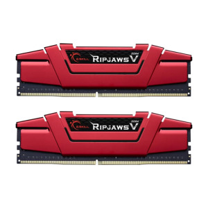 Оперативная память G.SKILL Ripjaws V, 16 Гб DDR4 (2x8 Гб), 3000 МГц, CL16, F4-3000C16D-16GVRB, красный