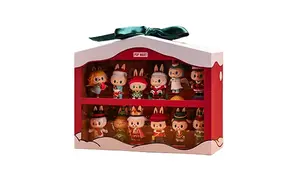Подарочный бокс с фигурками Pop Mart Labubu Let's Christmas Series, 12 предметов