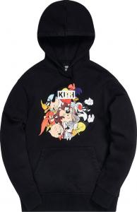 Худи Kith x Looney Tunes Merrie Melodies Vintage Hoodie 'Black', черный