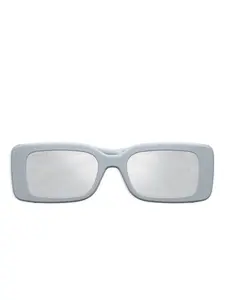 Солнцезащитные очки в прямоугольной оправе с логотипом GG Gucci Eyewear, серый
