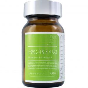 Добавка с витамином D и Омега-3 Celeblissta, 60 таблеток