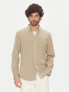 Рубашка удобного кроя K10K114200 Calvin Klein, бежевый