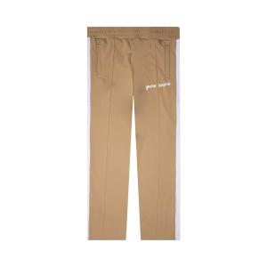Классические спортивные брюки Palm Angels, цвет Бежевый/Белый