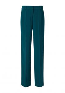 Обычные брюки со складками спереди COMMA, голубой