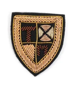 Нашивка с изображением золотого кротового крота