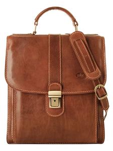 сумка через плечо коричневого цвета piké