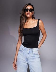 Корсетный боди Good American для подводного плавания, черный