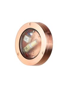 Уличный настенный светильник Ø 14 x (В)14 см, медный Licht-Erlebnisse, Kupfer