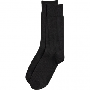 Носки высокие мужские, 1 пара UNIQLO, 1 pack (черный)